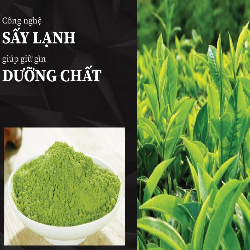 1kg trà bột lá trà xanh Matcha khô giá rẻ chất lượng cao