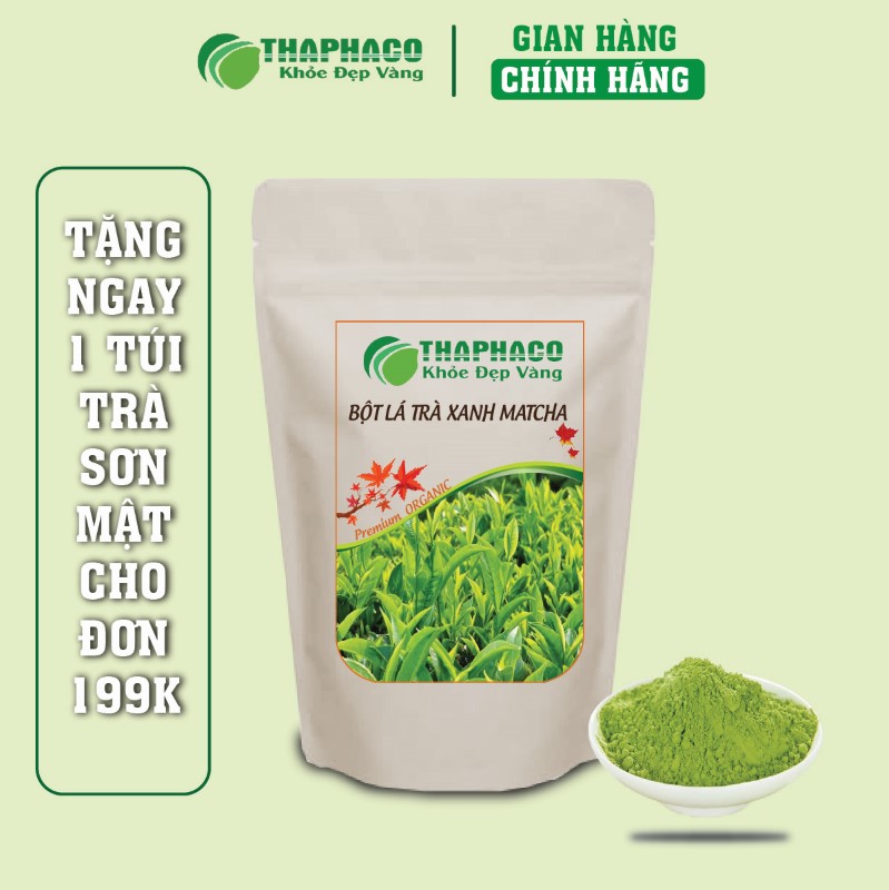 Mua 1kg bột lá trà xanh matcha khô chỉ với 650k tại THAPHACO