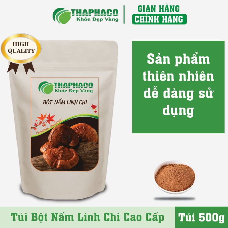 Trà bột nấm linh chi thiên nhiên cao cấp chất lượng