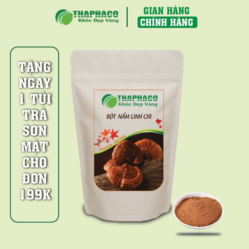 Mua 1kg bột nấm linh chi khô chỉ với 1050k tại THAPHACO