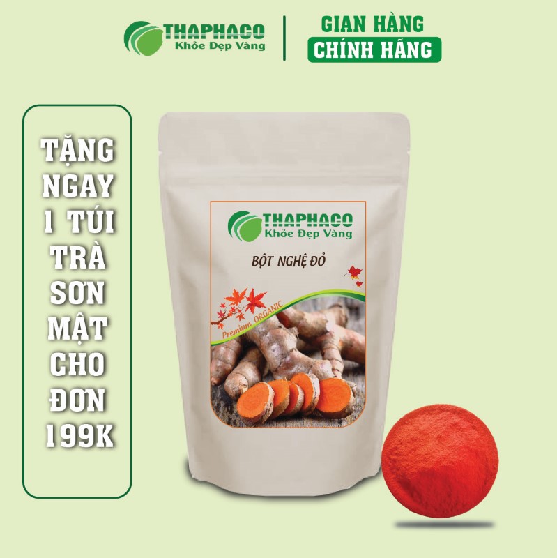 Mua 1kg bột nghệ đỏ khô với mức giá chỉ 400k tại THAPHACO 