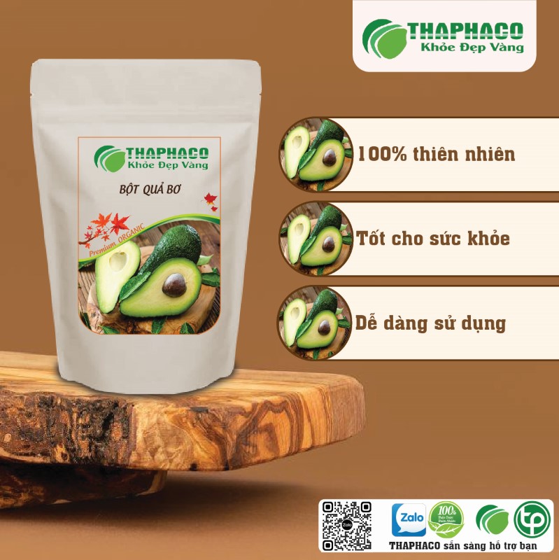 Trà bột quả bơ có công dụng gì?