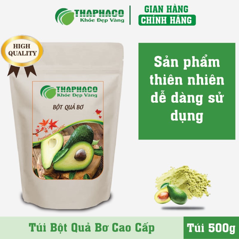 Trà bột quả bơ thiên nhiên cao cấp chất lượng