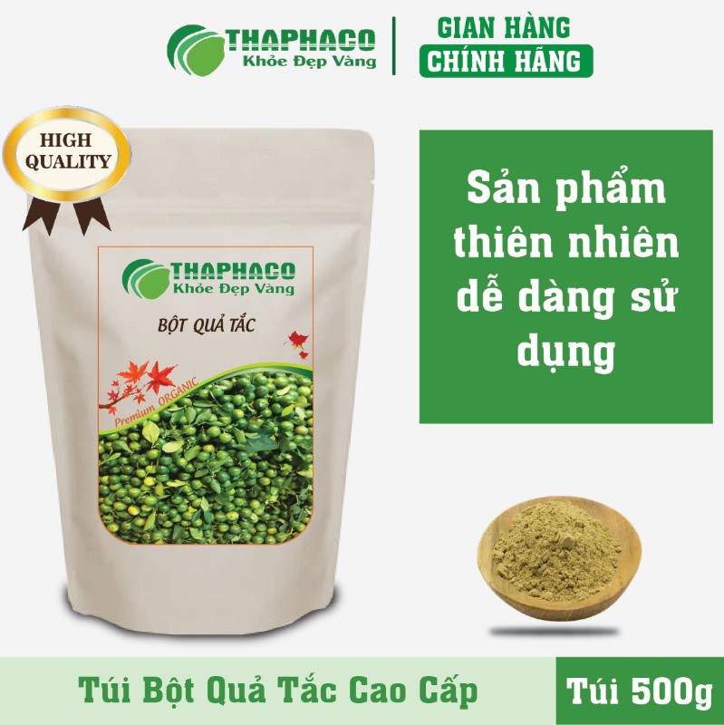 Trà bột quả tắc thiên nhiên cao cấp chất lượng