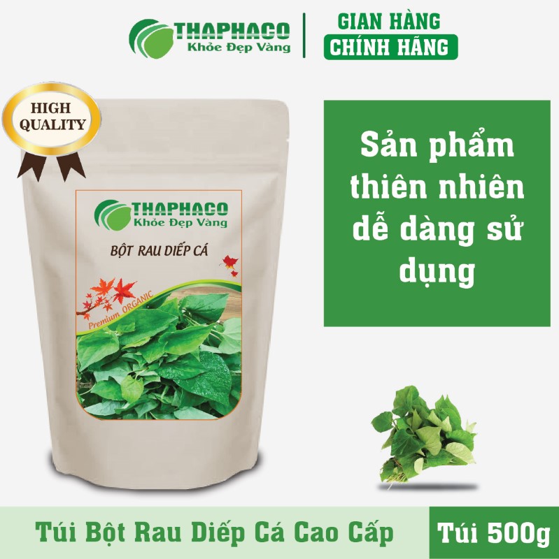 Trà bột rau diếp cá thiên nhiên cao cấp chất lượng