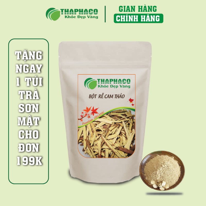 Mua 1kg bột rễ cam thảo khô với mức giá chỉ 350k tại THAPHACO