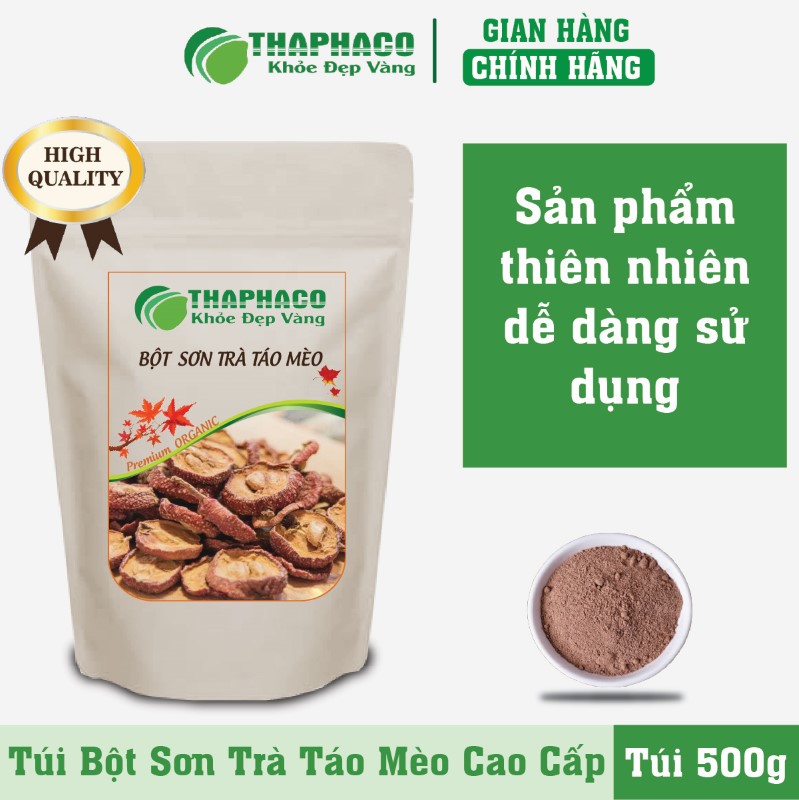 Trà bột sơn tra táo mèo thiên nhiên cao cấp chất lượng