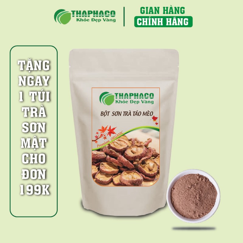 Mua 1kg bột sơn tra táo mèo khô với mức giá chỉ 400k tại THAPHACO