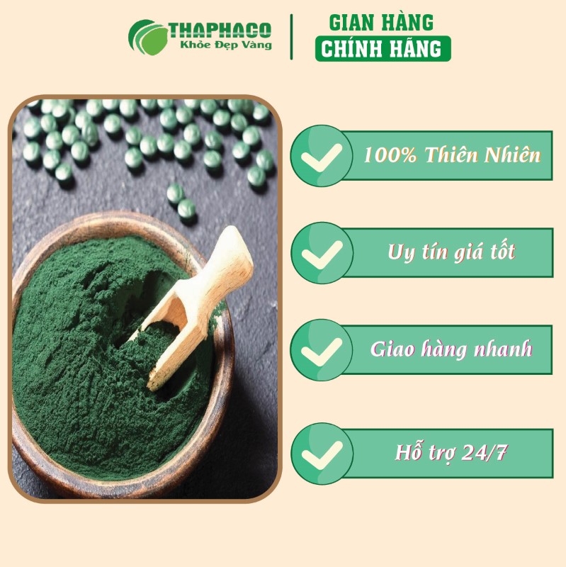 Địa chỉ bán bột tảo xoắn Spirulina khô giá rẻ tại TP.HCM