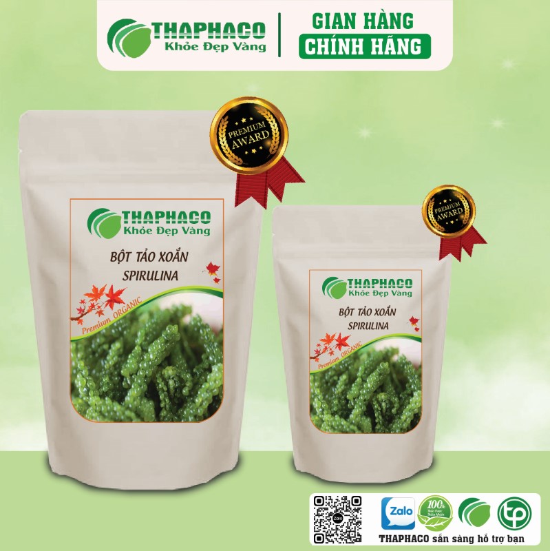 Nơi bán trà bột tảo xoắn spirulina sấy khô nguyên chất giá rẻ tại TP.HCM