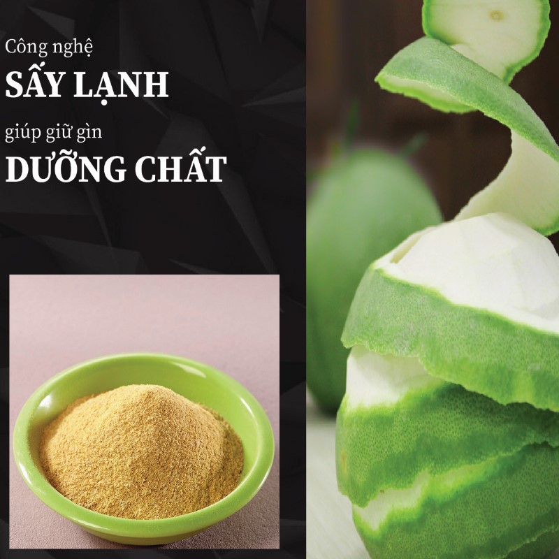 1kg trà bột vỏ bưởi khô giá rẻ chất lượng cao 