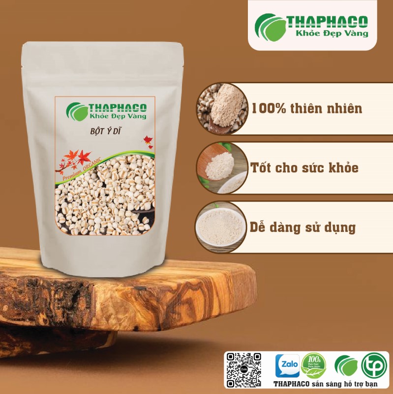 Công dụng của trà bột ý dĩ nguyên chất