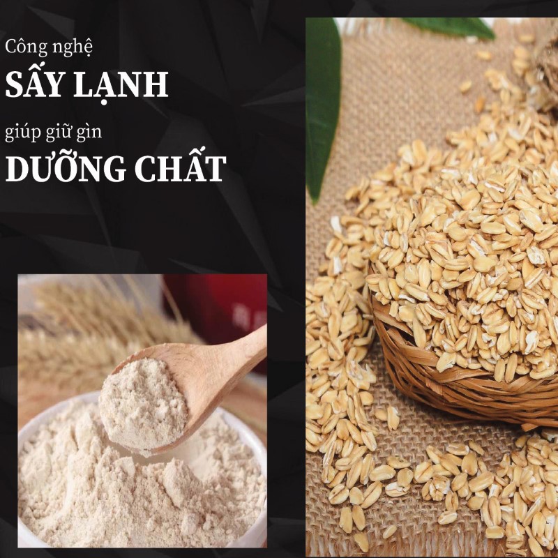 1kg trà bột yến mạch khô giá rẻ chất lượng cao 