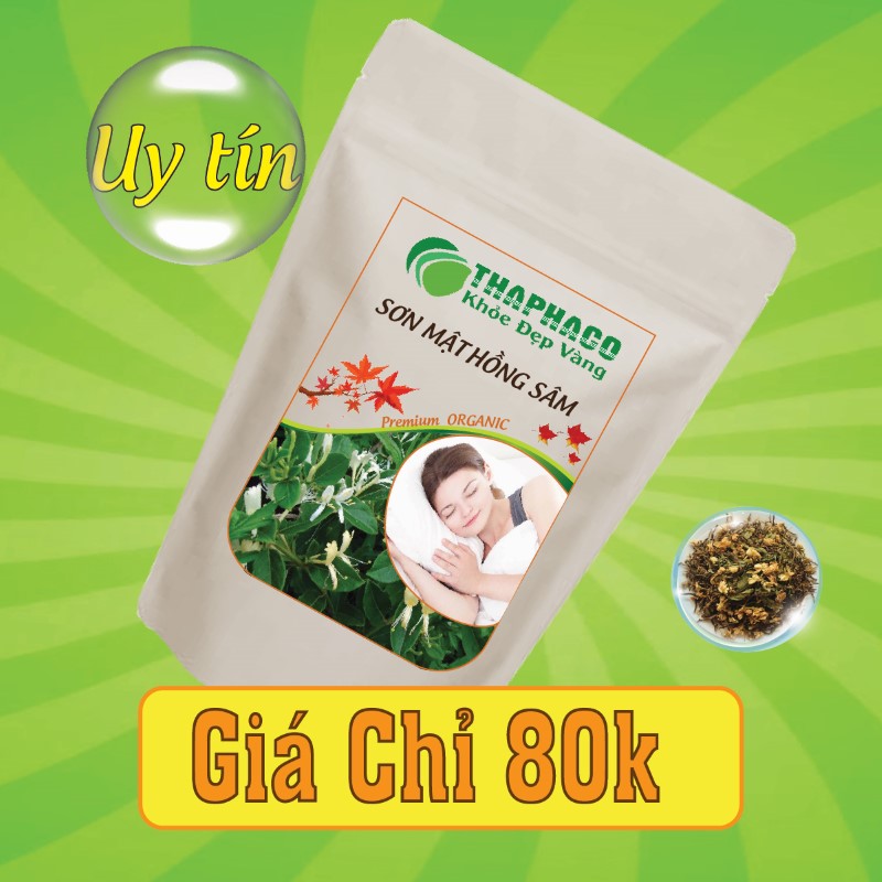 Nguyên liệu pha trà sơn mật túi lọc có giá bán chỉ 80k