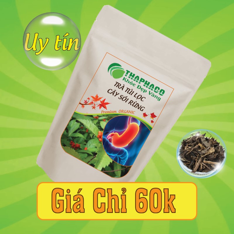 Nguyên liệu pha trà cây sói rừng túi lọc có giá bán chỉ 60k