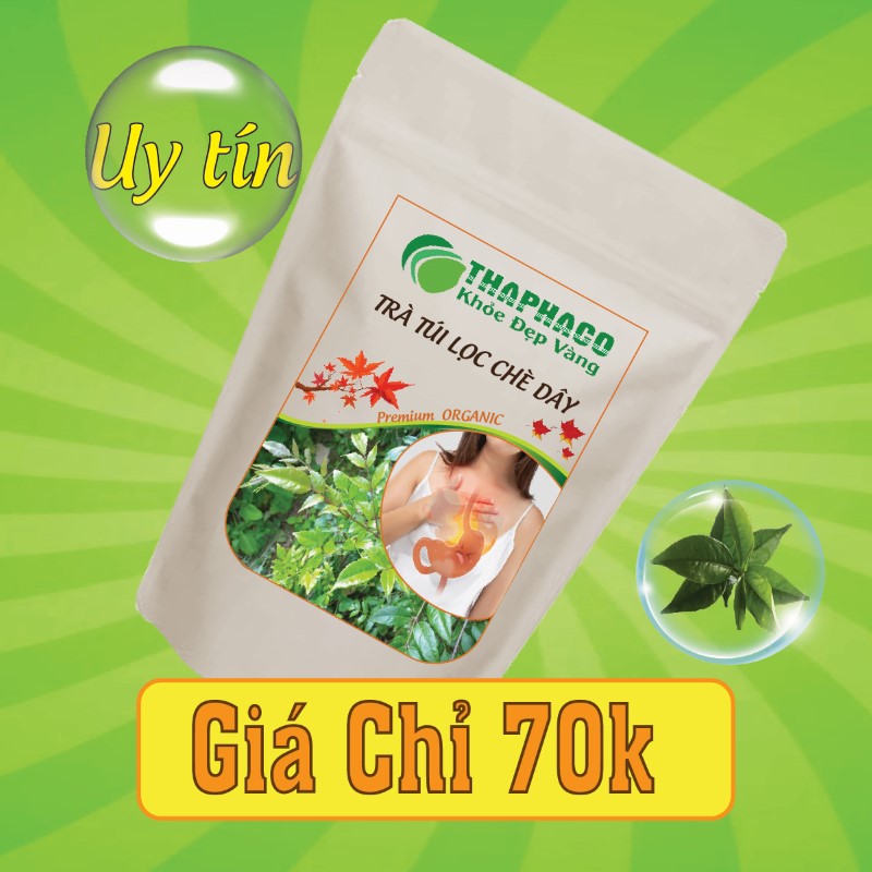 Nguyên liệu pha trà chè dây túi lọc có giá bán chỉ 70k