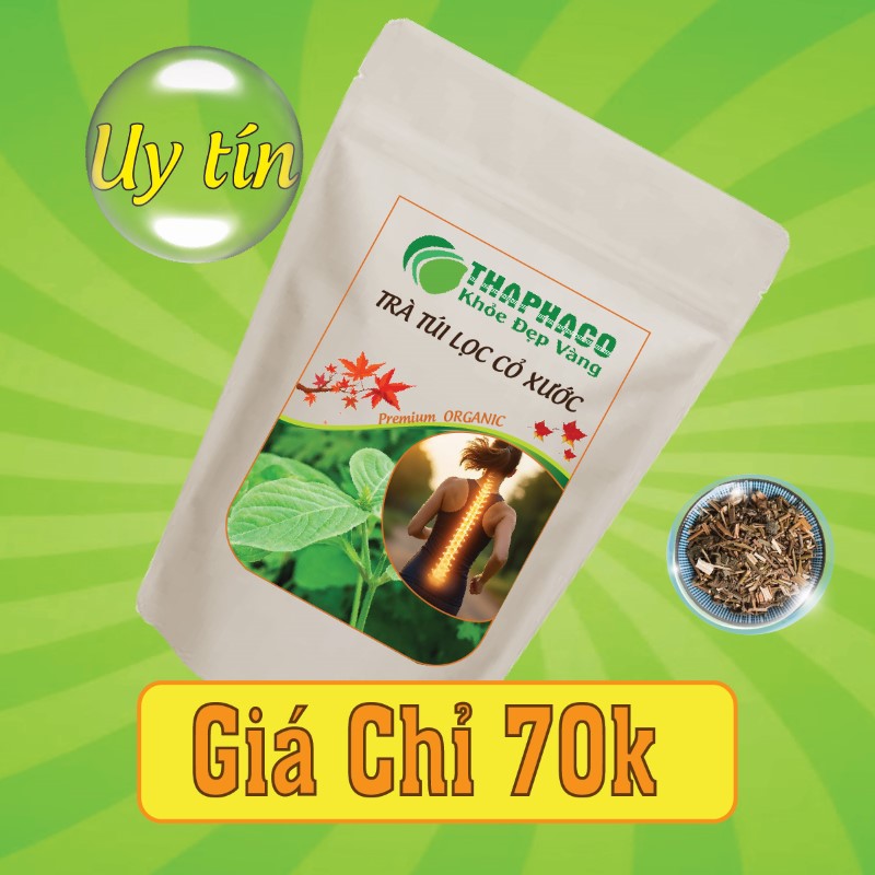 Nguyên liệu pha trà cỏ xước túi lọc có giá bán chỉ 70k