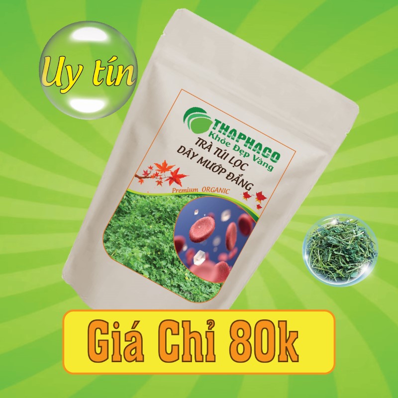 Nguyên liệu pha trà dây mướp đắng (khổ qua) túi lọc có giá bán chỉ 80k