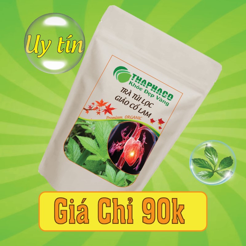 Nguyên liệu pha trà giảo cổ lam túi lọc có giá bán chỉ 90k