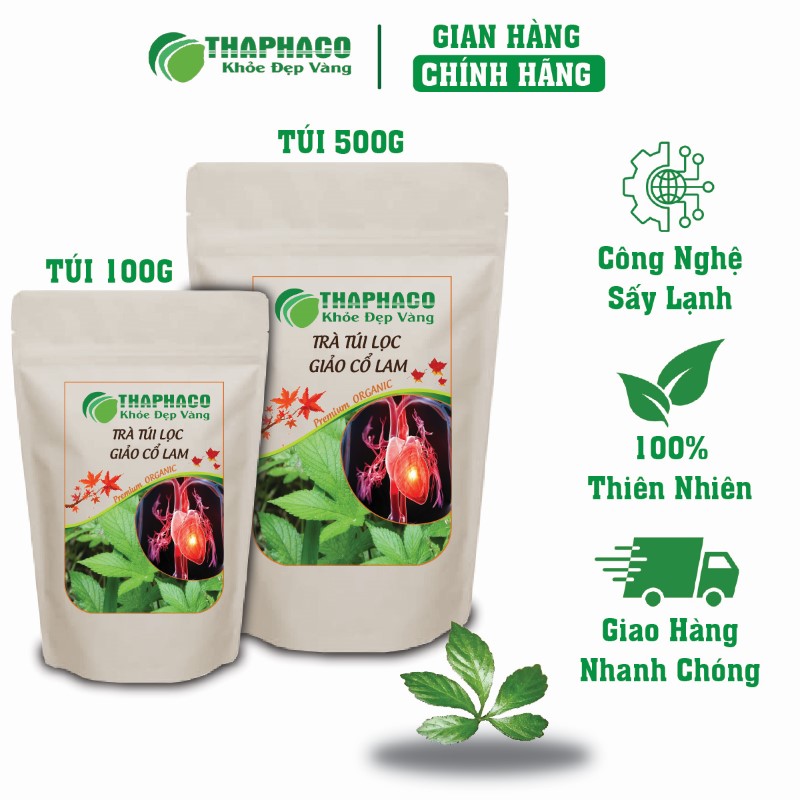 Địa chỉ mua trà túi lọc giảo cổ lam sấy khô giá tốt chất lượng tại TP.HCM