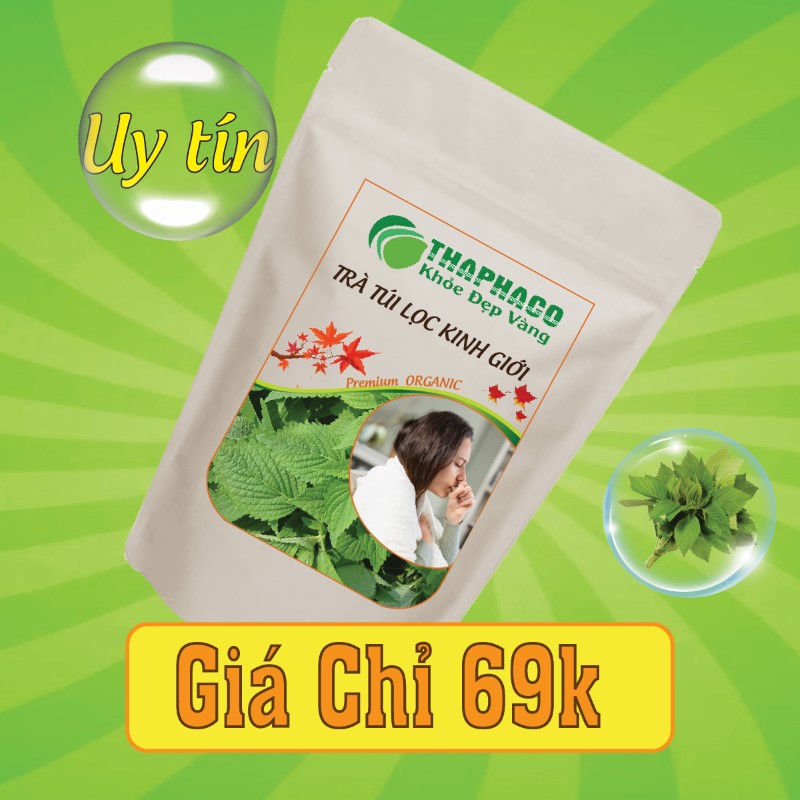 Nguyên liệu pha trà kinh giới túi lọc có giá bán chỉ 69k