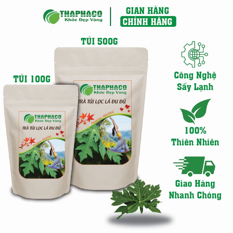 Địa chỉ bán trà túi lọc lá đu đủ sấy khô giá tốt chất lượng tại TP.HCM