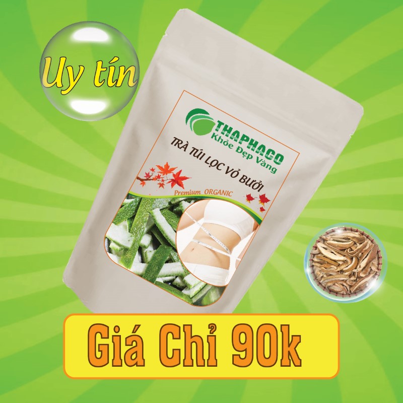 Nguyên liệu pha trà vỏ bưởi túi lọc có giá bán chỉ 90k