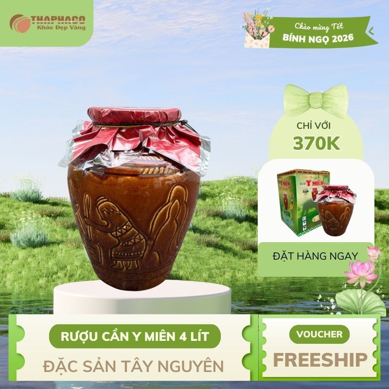 Mua rượu cần Y Miên - rượu tết 2026