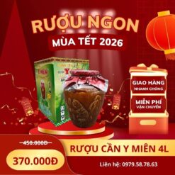 Mua bình rượu cần Y Miên 4 lít tết 2026 tại TP.HCM