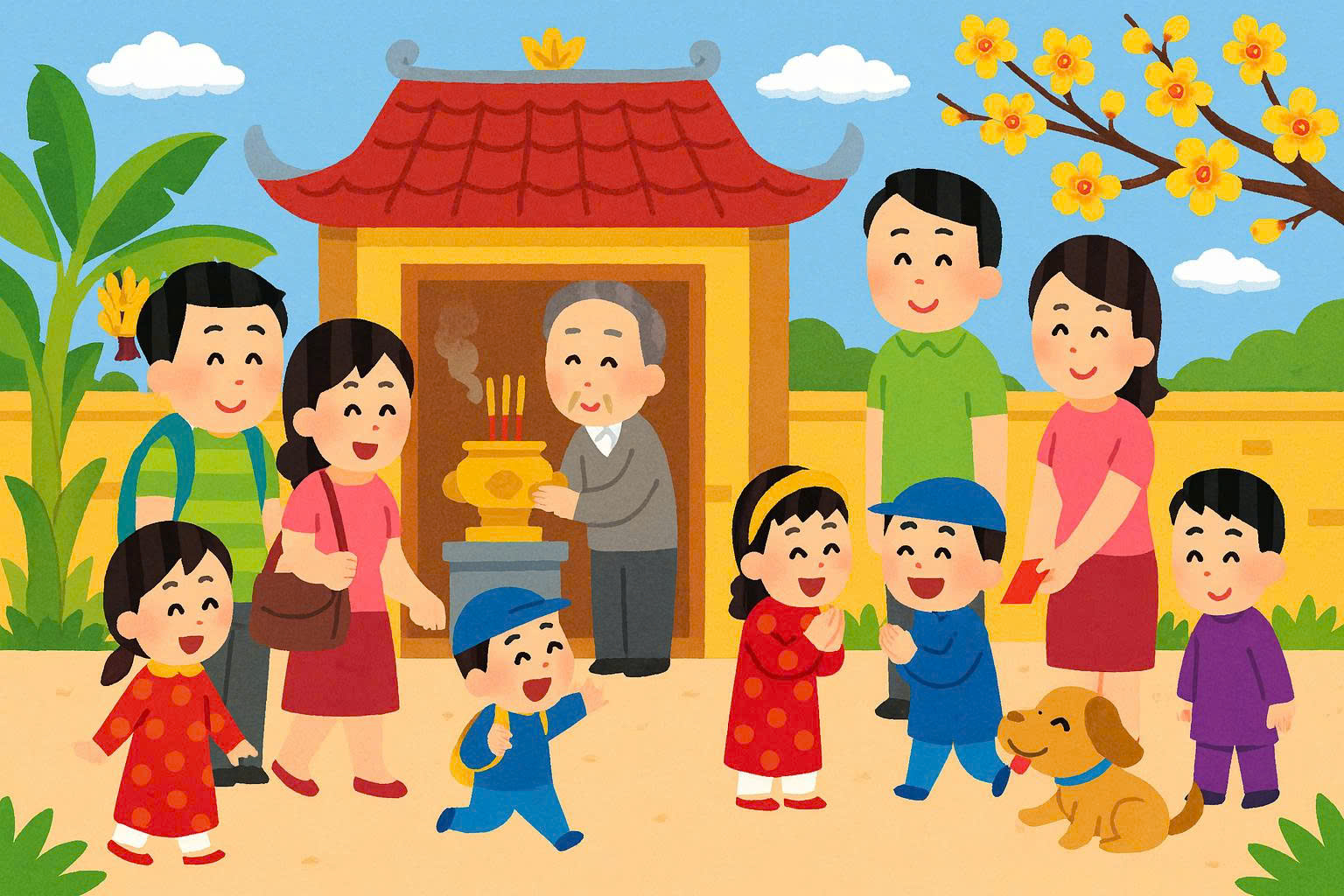 Mùng 1 tết 2026 nên làm gì để may mắn cả năm?