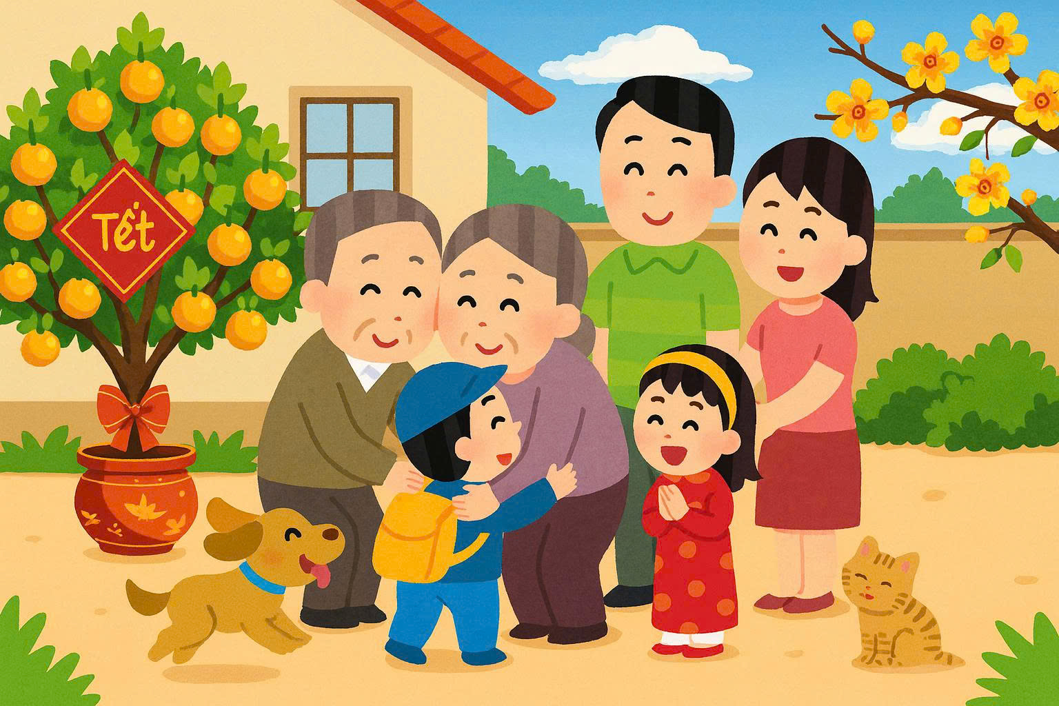 Hoạt động tăng may mắn trong ngày đầu năm