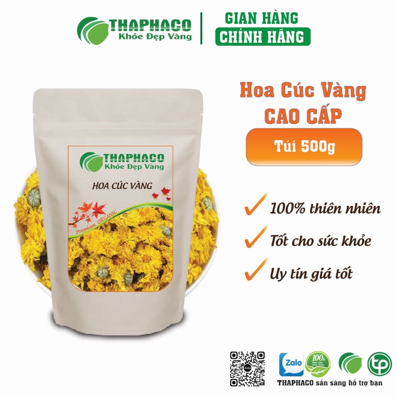 Hoa cúc vàng chất lượng của Trà hoa sấy khô (THAPHACO)