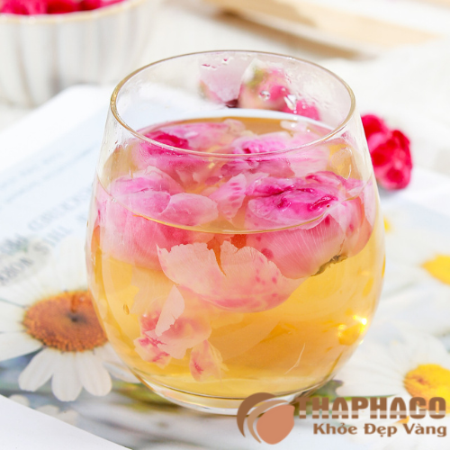 Trà hoa mẫu đơn có tác dụng làm đẹp