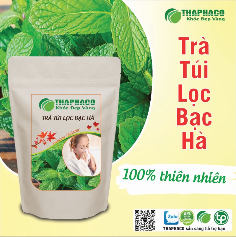 Trà túi lọc bạ hà khô có tác dụng gì?