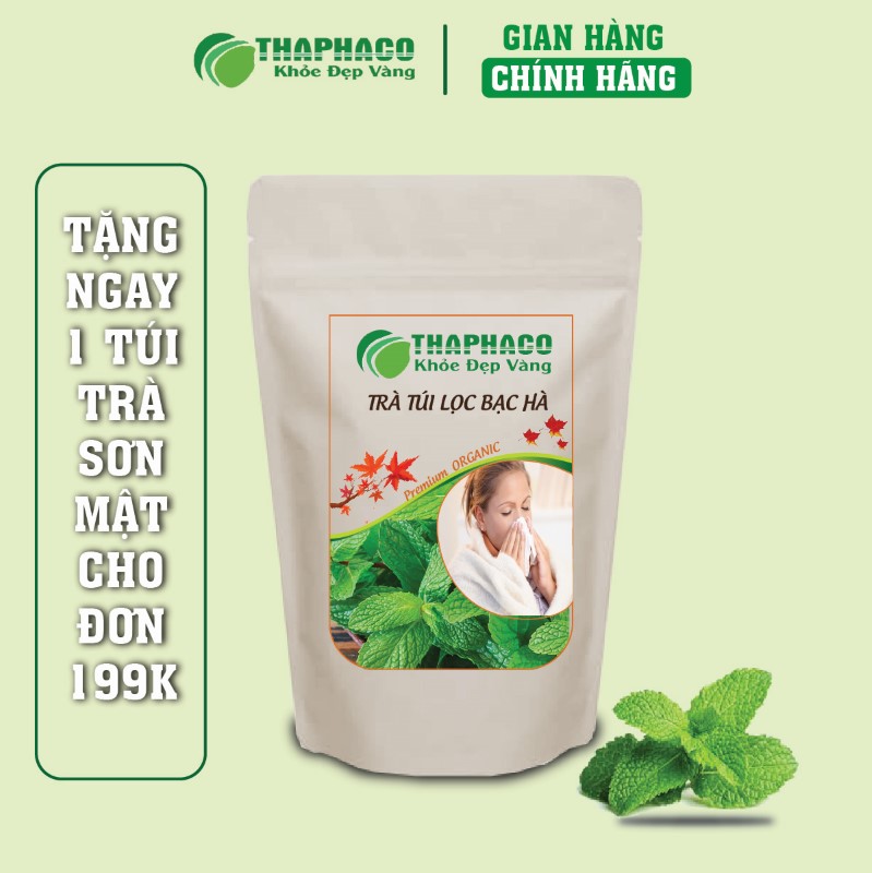 Địa chỉ mua trà túi lọc bạc hà khô ngon giá rẻ tại TP.HCM