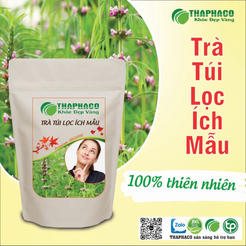 Trà túi lọc ích mẫu khô có tác dụng gì? 