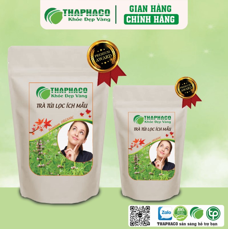 Nên uống trà túi lọc ích mẫu vào lúc nào?