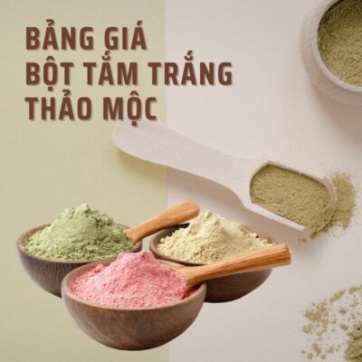 Bảng báo giá Bột tắm trắng thảo mộc Quý I/2026