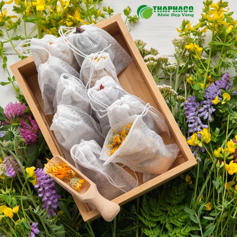 Giá bán trà túi lọc thảo mộc nguyên chất 