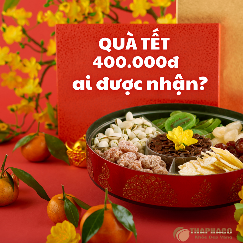 Top 3 nhóm người được nhận 400.000 đồng quà tết 2026