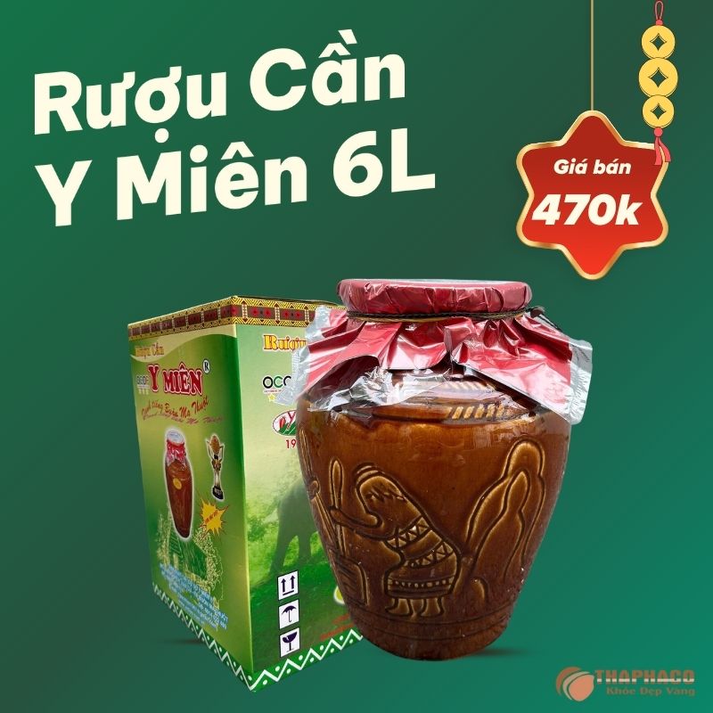 Mua rượu cần y miên 6 lít 