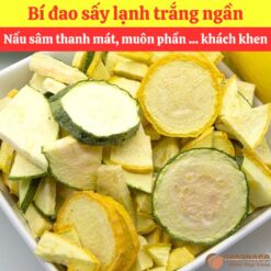 Alternative view of Mua bí đao sấy lạnh nguyên liệu nấu nước sâm ở đâu?