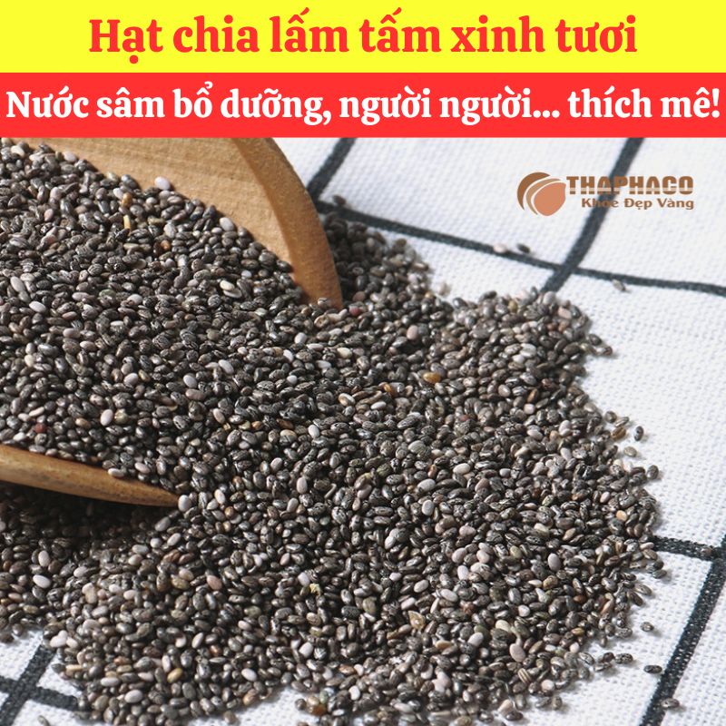 Hạt Chia Nguyên liệu Nấu Nước Sâm