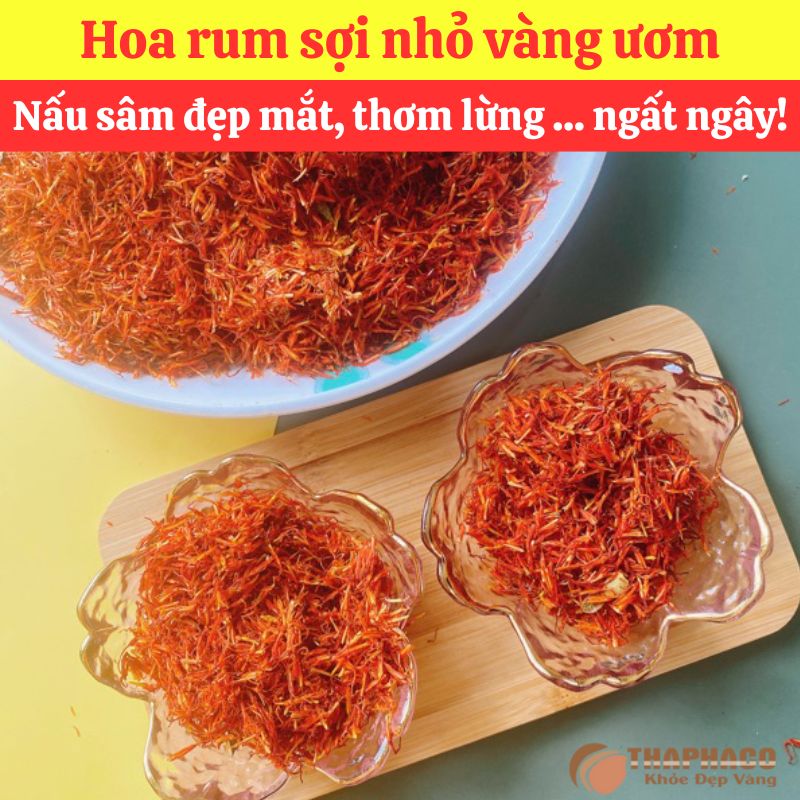 Cách nấu Sâm Hoa Rum đơn giản tại nhà