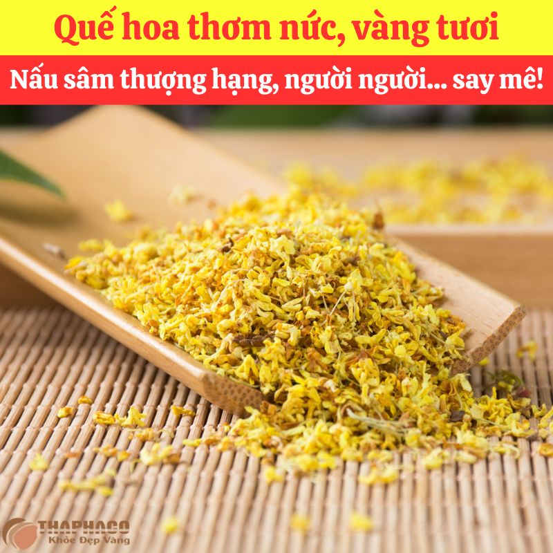 Quế Hoa Nguyên liệu Nấu Nước Sâm