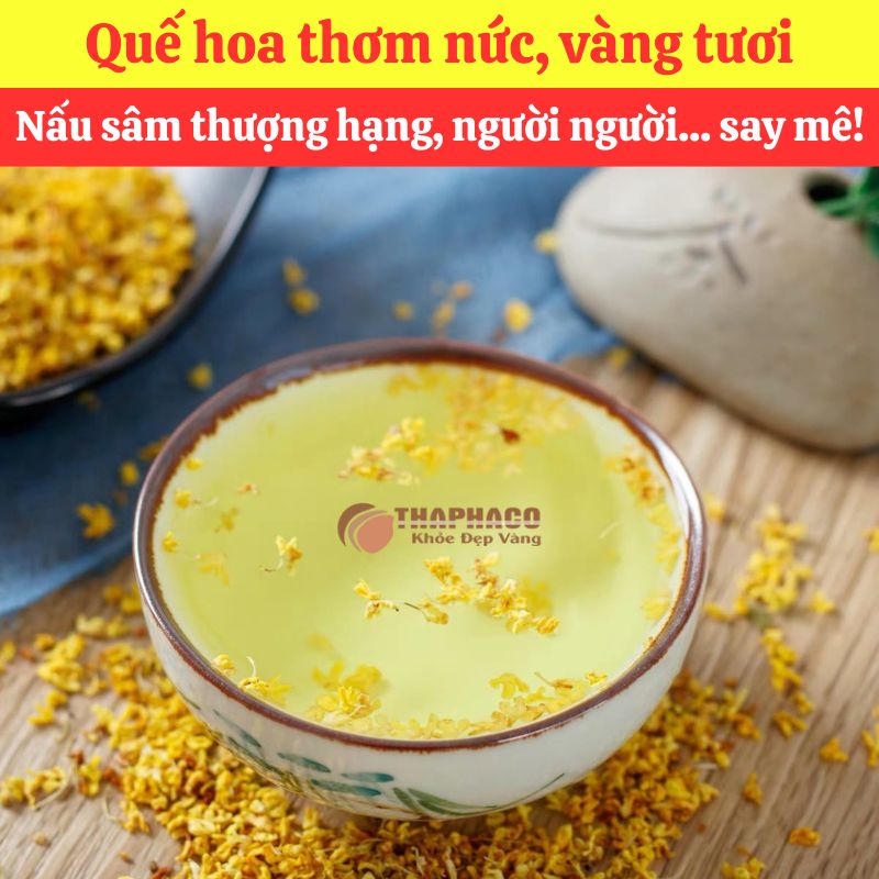 Công thức nấu Sâm Quế Hoa đơn giản tại nhà