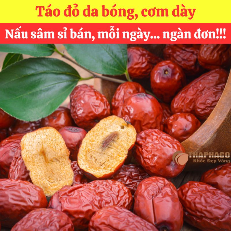 Mua sỉ Táo Đỏ Nguyên liệu Nấu Nước Sâm ở đâu?