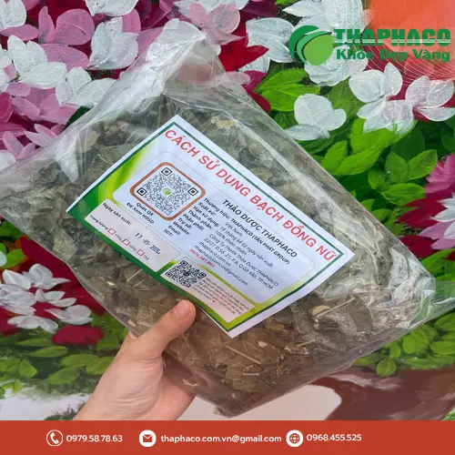 Gói bạch đồng nữ THAPHACO cùng túi trà sơn mật khuyến mãi, minh họa ưu đãi Mua 1 Tặng 1 hấp dẫn.