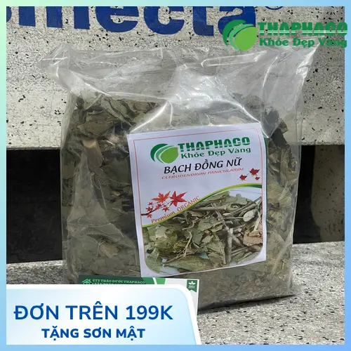 Sản phẩm Bạch Đồng Nữ sấy khô của THAPHACO