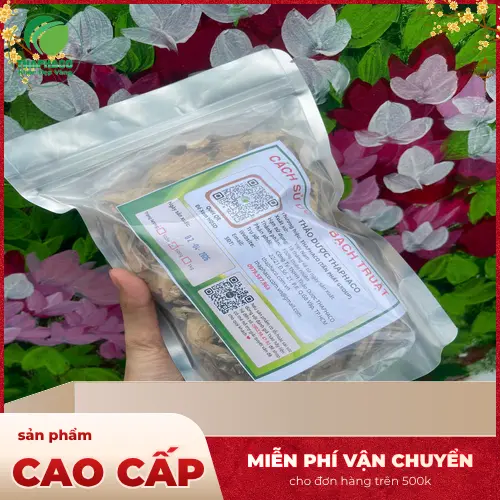 Bạch truật khô THAPHACO được đóng gói chuyên nghiệp